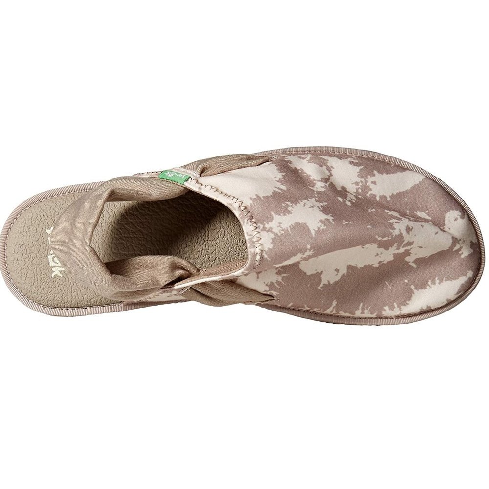 SANUK Yoga Sling Cruz Print Sandal Tie Dye Natural - Picture 6 of 7